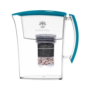 Lotus Filterkaraffe Aquamarinblau NEU !!